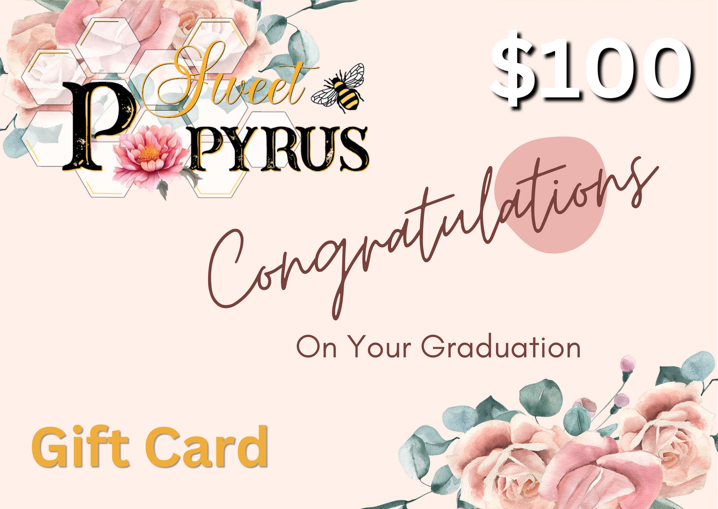 Sweet Papyrus Gift Card