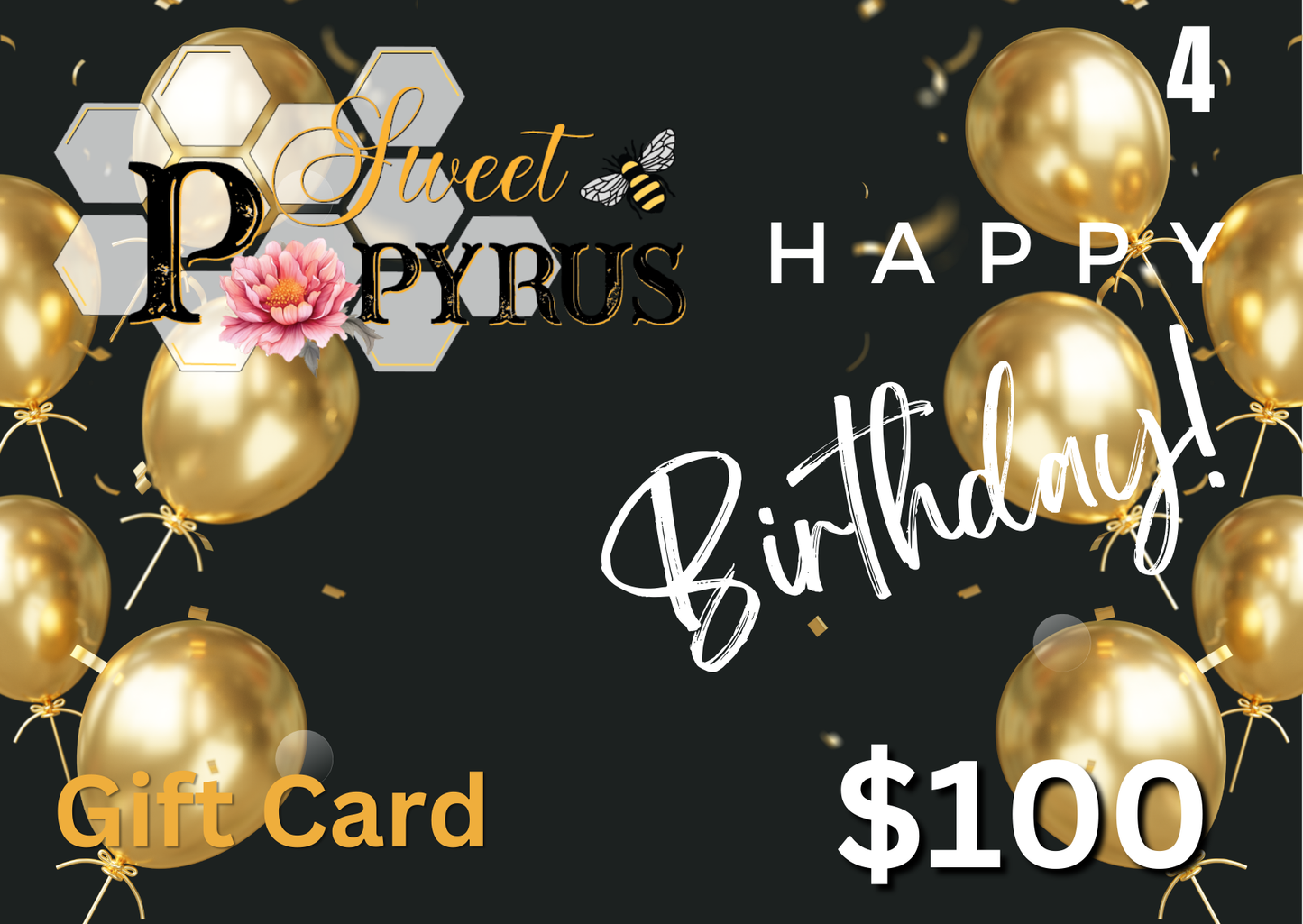 Sweet Papyrus Gift Card