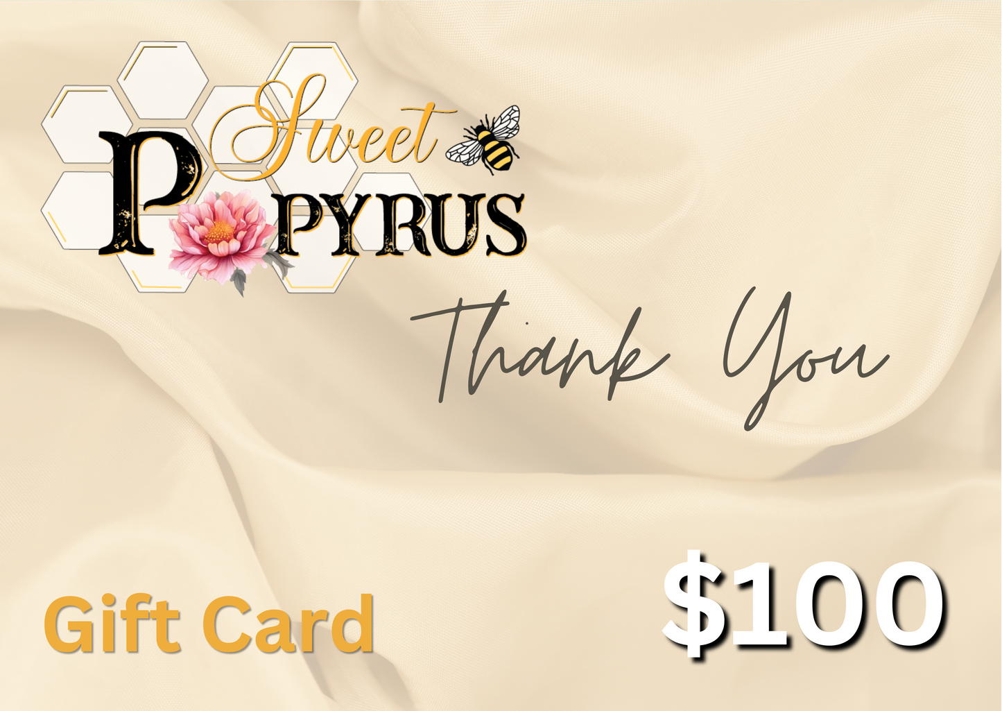 Sweet Papyrus Gift Card