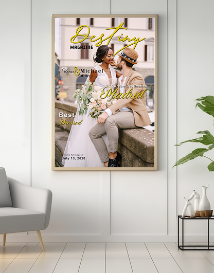 Destiny Magazine Cover - Custom Wall Art Print