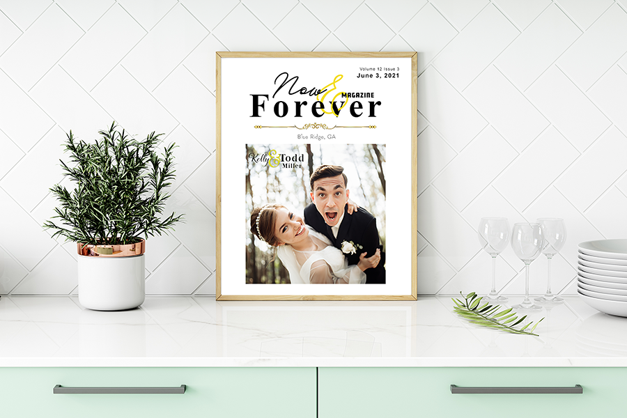 Now and Forever Magazine - Custom Wall Art Print