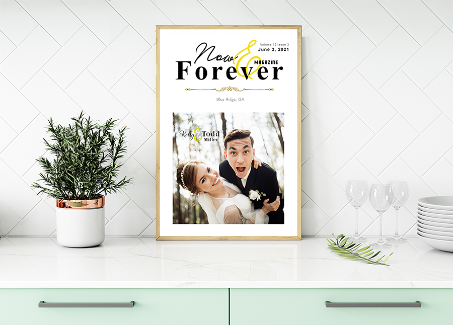 Now and Forever Magazine - Custom Wall Art Print